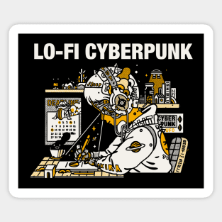 LOFI Cyberpunk Sticker